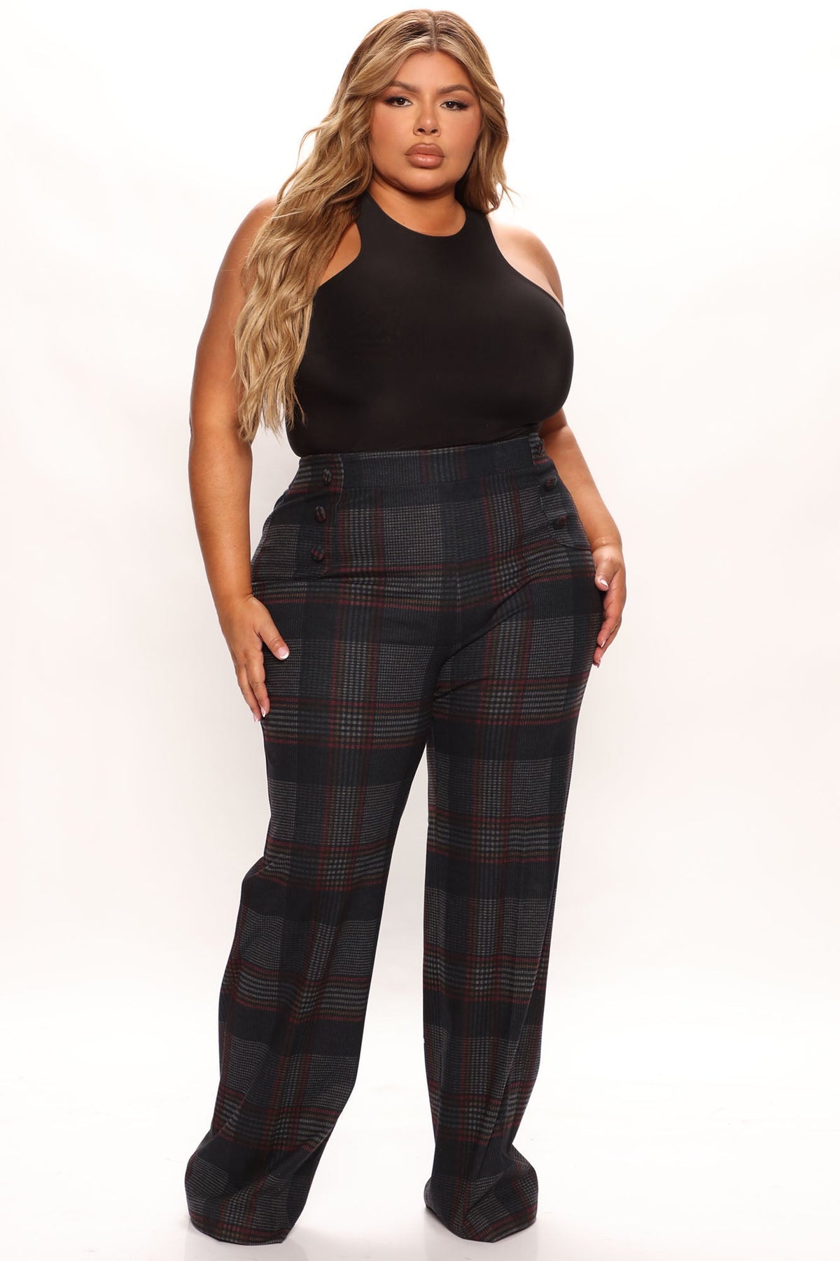 Calça Feminina Pantalona Azul – Doce Malícia