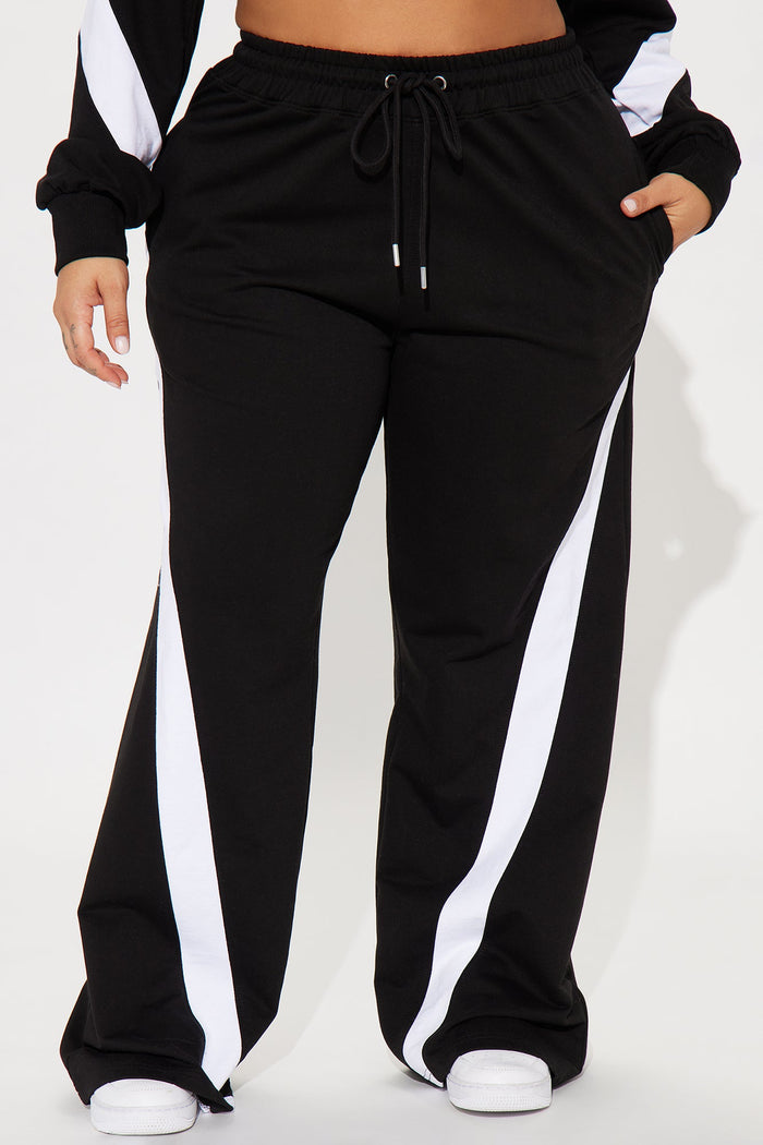 Calça Feminina Pantalona Canelado Branco – Doce Malícia — Doce Malícia