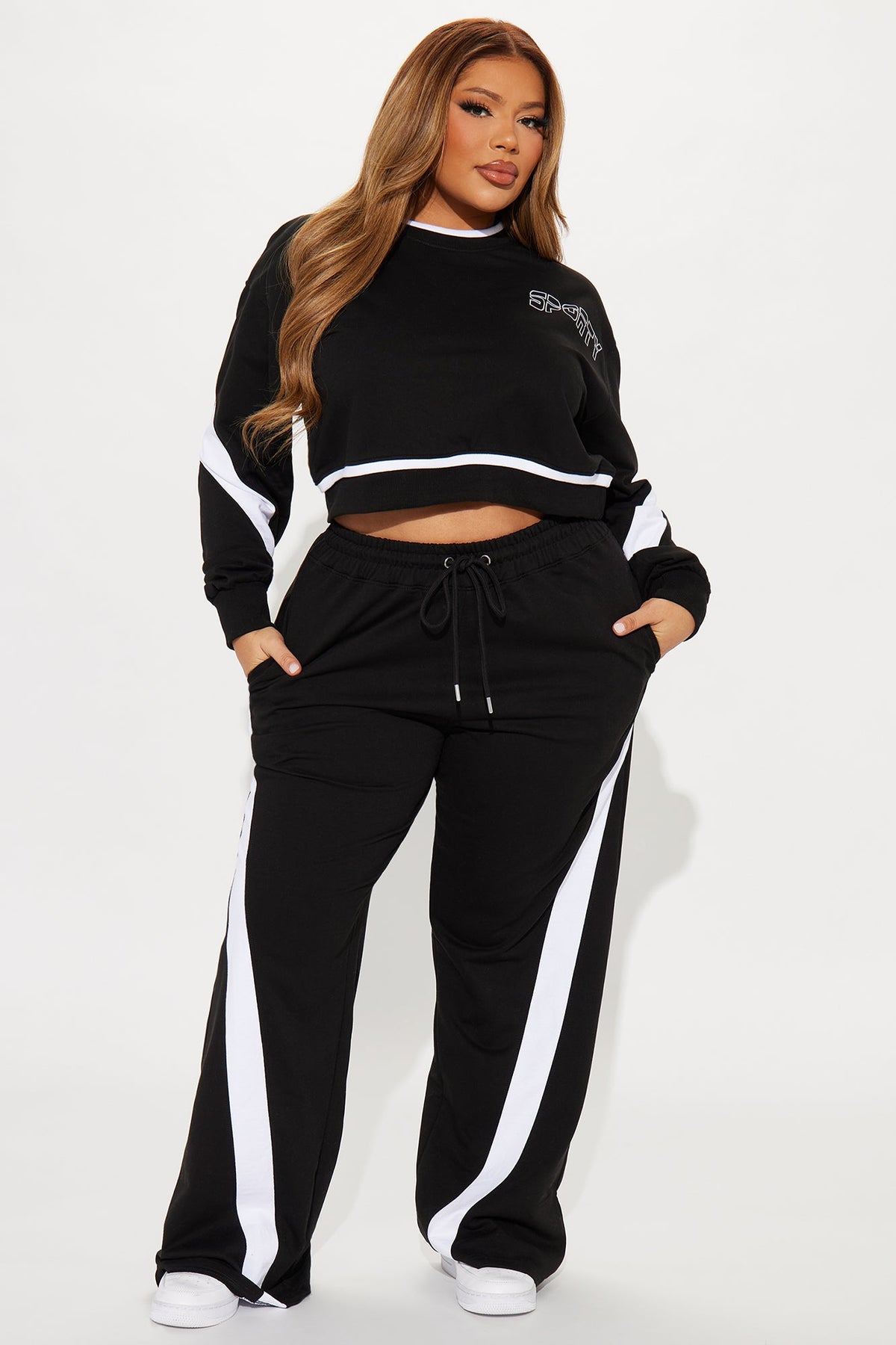 Calça Feminina Pantalona Canelado Branco – Doce Malícia