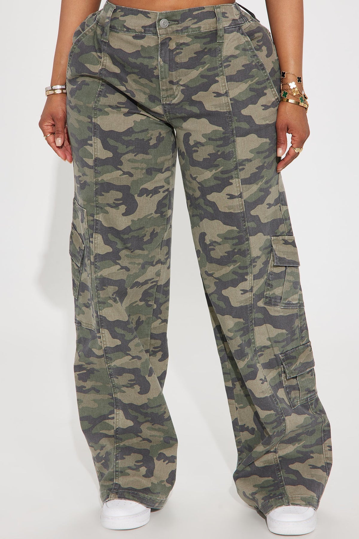 Calça Feminina Pantalona Cargo – Doce Malícia