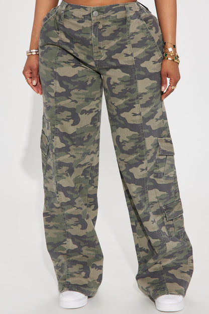 Calça Feminina Pantalona Cargo – Doce Malícia