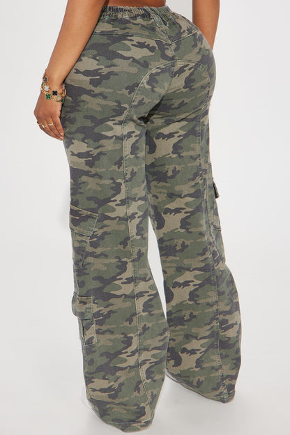 Calça Feminina Pantalona Cargo – Doce Malícia