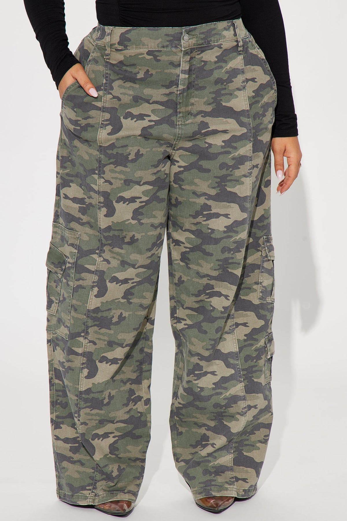 Calça Feminina Pantalona Cargo – Doce Malícia
