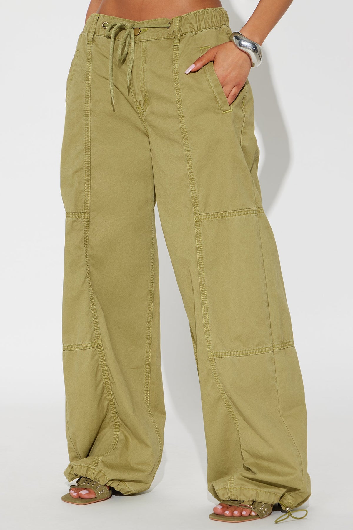 Calça Feminina Pantalona Cinza – Doce Malícia