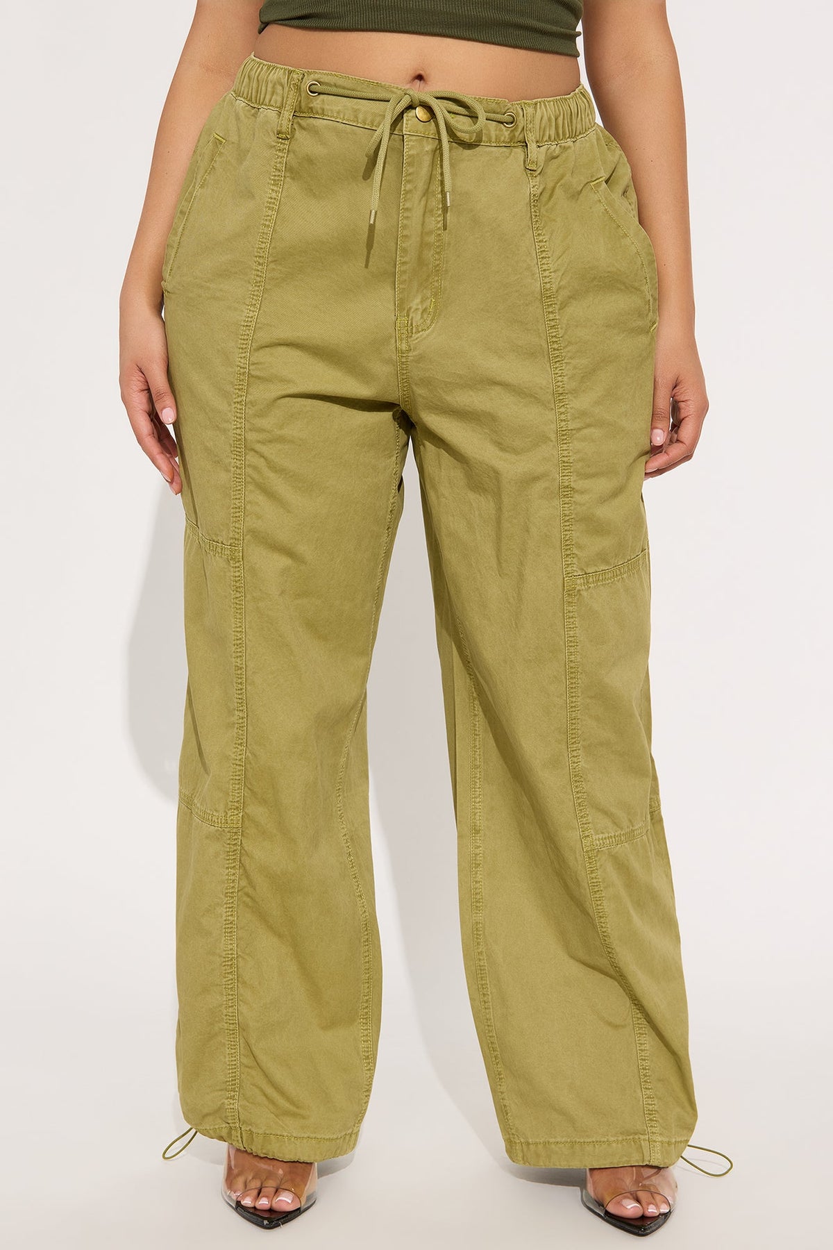 Calça Feminina Pantalona Cinza – Doce Malícia