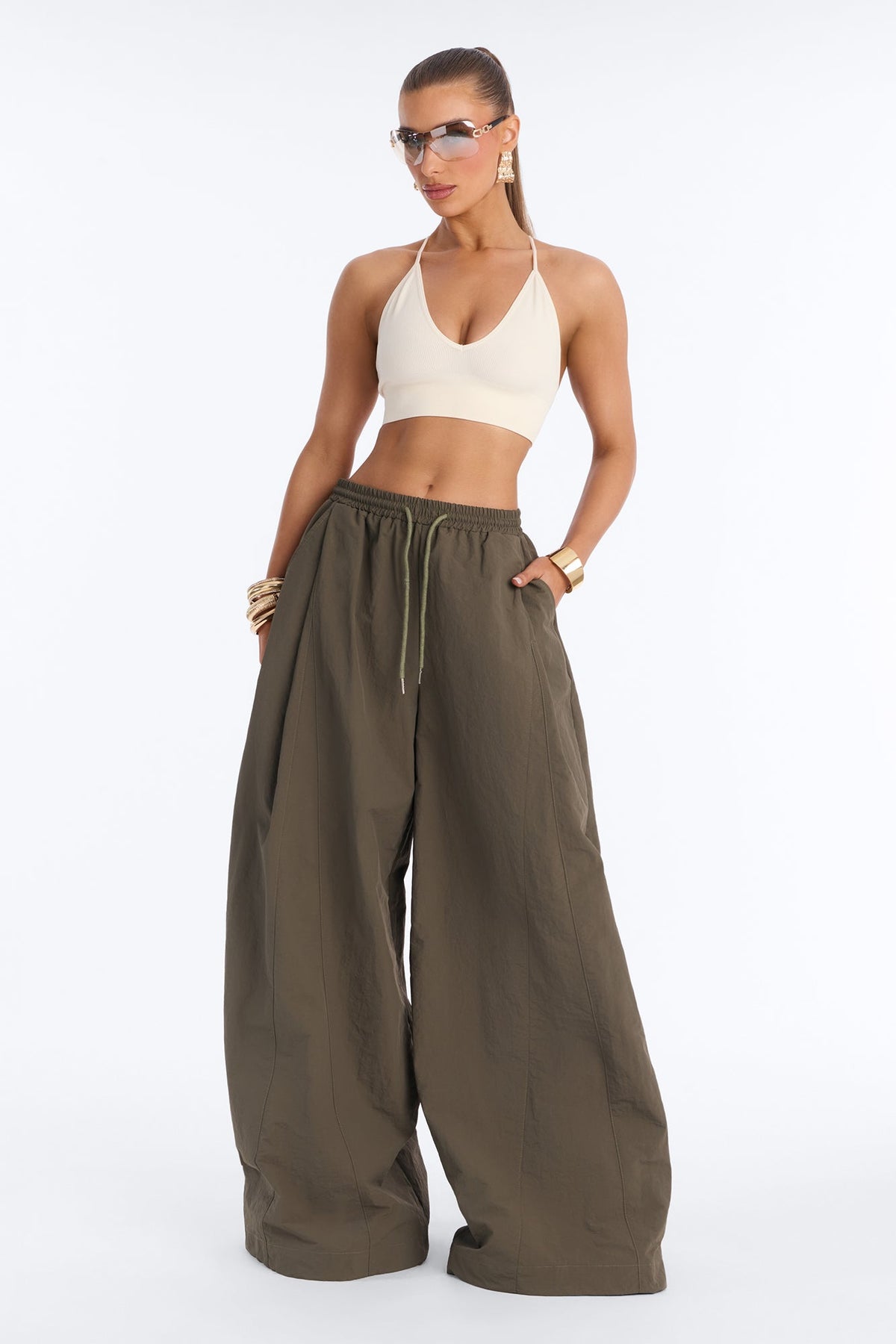 Calça Feminina Pantalona Laranja – Doce Malícia