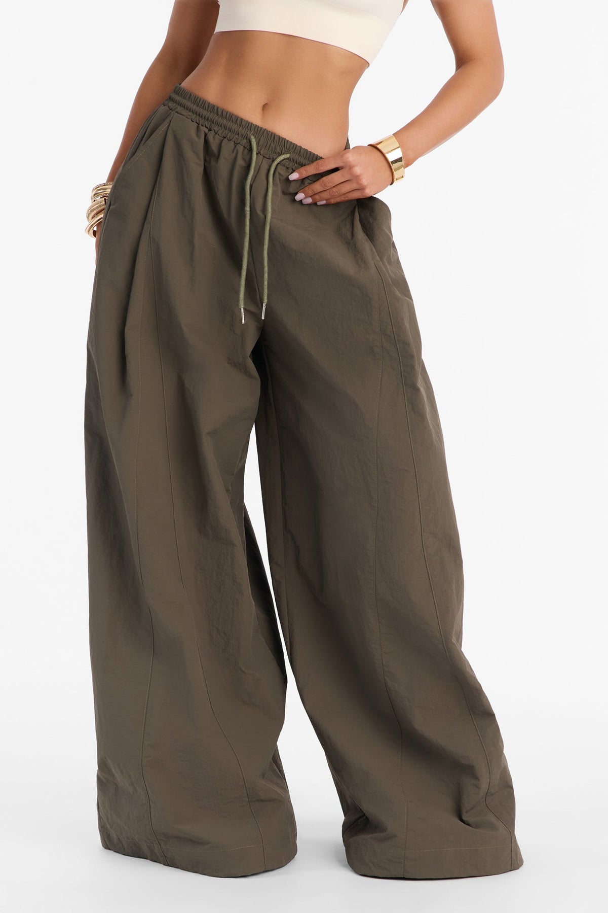 Calça Feminina Pantalona Laranja – Doce Malícia