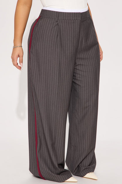 Calça Feminina Pantalona Listrado – Doce Malícia