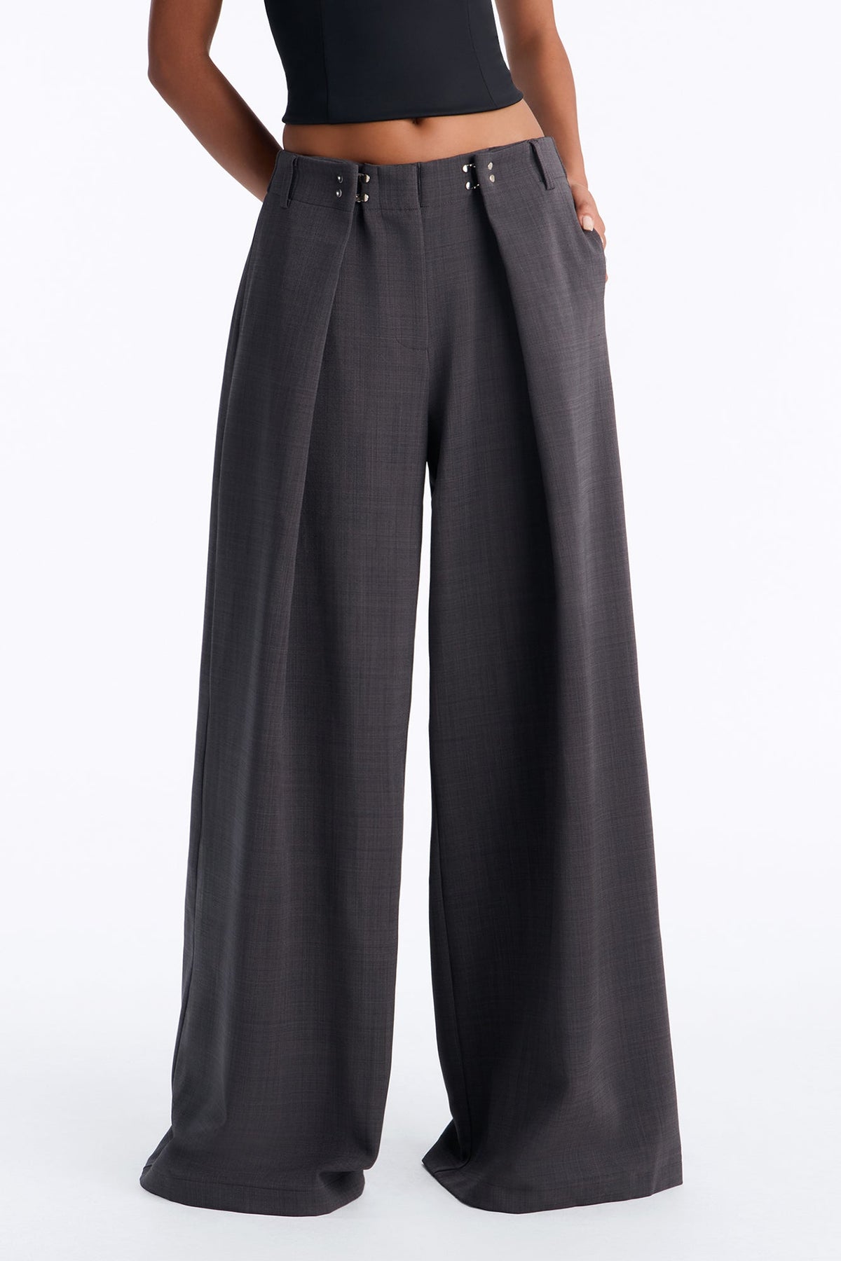 Calça Feminina Pantalona Plissado – Doce Malícia