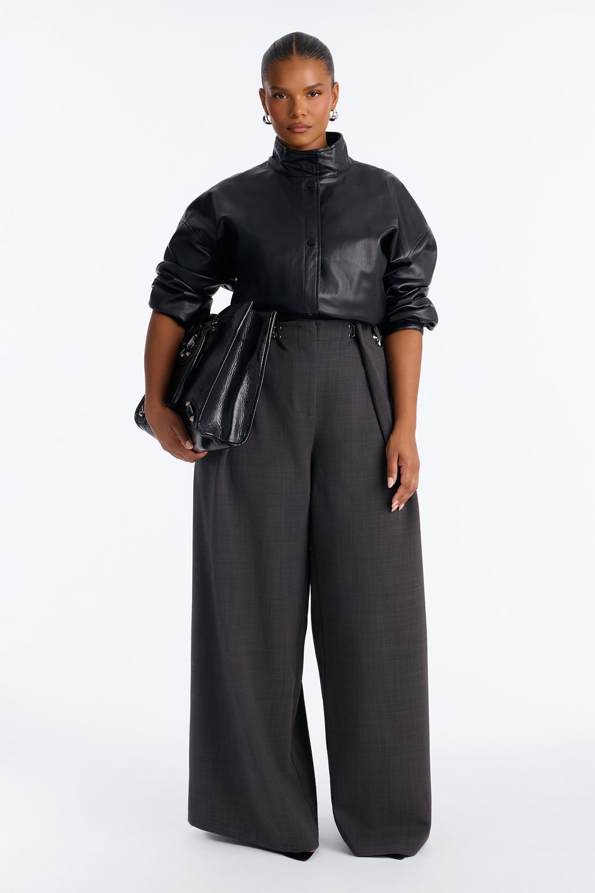 Calça Feminina Pantalona Plissado – Doce Malícia