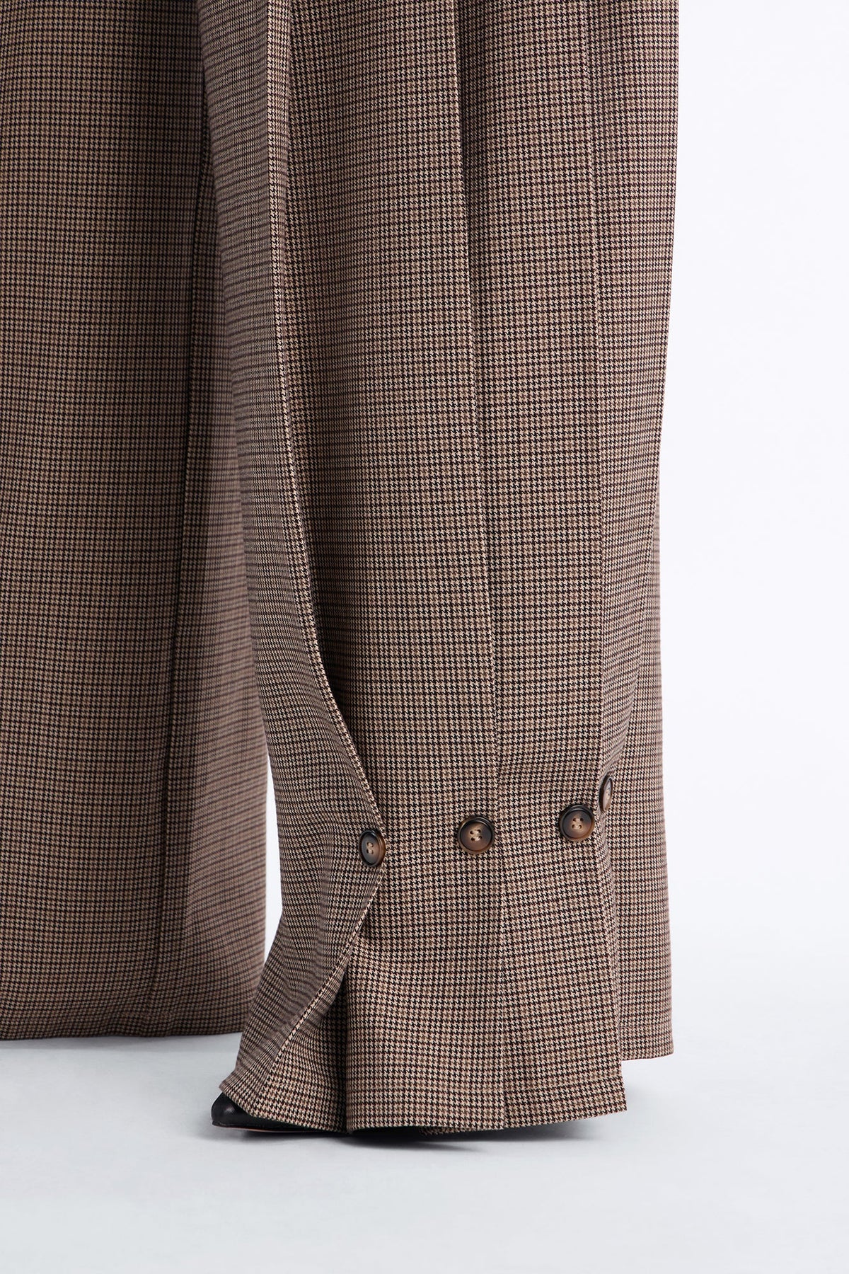 Calça Feminina Pantalona Plissado Dourado – Doce Malícia