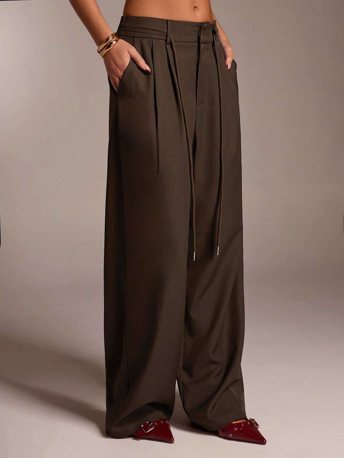 Calça Pantalona Cadarço Duplo – Doce Malícia