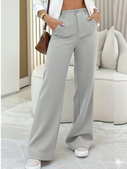 Calça Alfaiataria Reta Bolsos – Doce Malícia