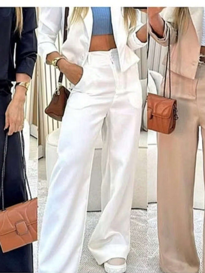 Calça Alfaiataria Reta Bolsos – Doce Malícia
