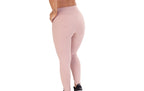 Calça legging básica rosa claro em rosa bebe – Doce Malícia