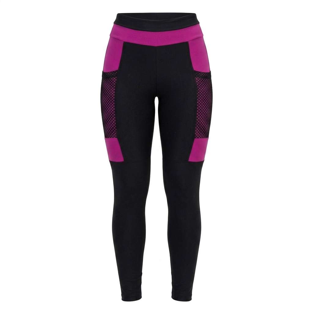 Calça Legging Fitness Feminina com Bolso Lateral Cintura Alta