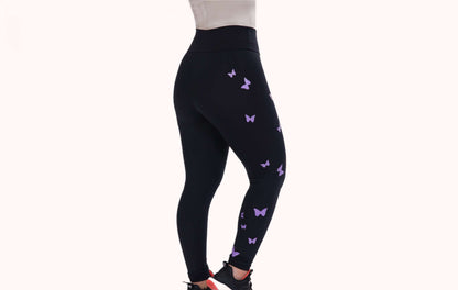 Calça legging fitness com borboleta – Doce Malícia