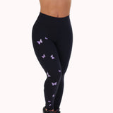 Calça legging fitness com borboleta – Doce Malícia