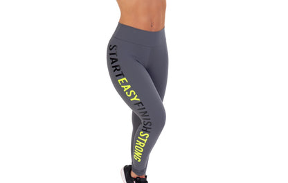 Calça legging fitness em cinza – Doce Malícia