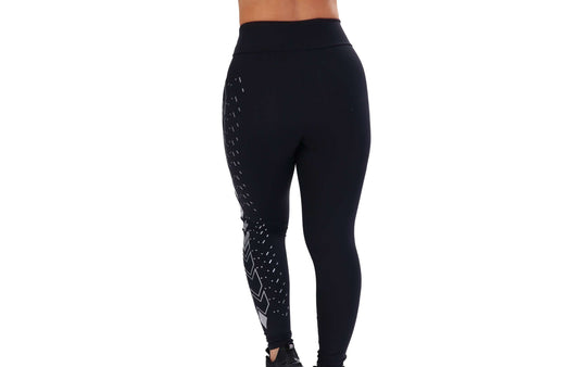 Calça Legging Preta com estampa evolution em Preto – Doce Malícia