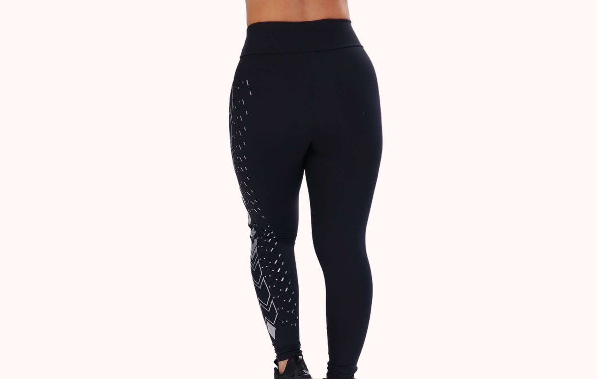 Calça Legging Preta com estampa evolution – Doce Malícia