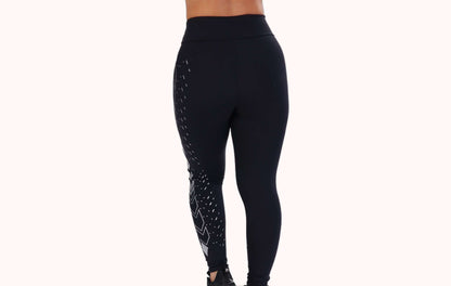Calça Legging Preta com estampa evolution – Doce Malícia