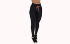 Calça legging preta com laço – Doce Malícia