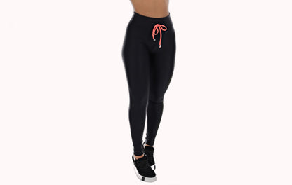 Calça Legging Preta com Laço