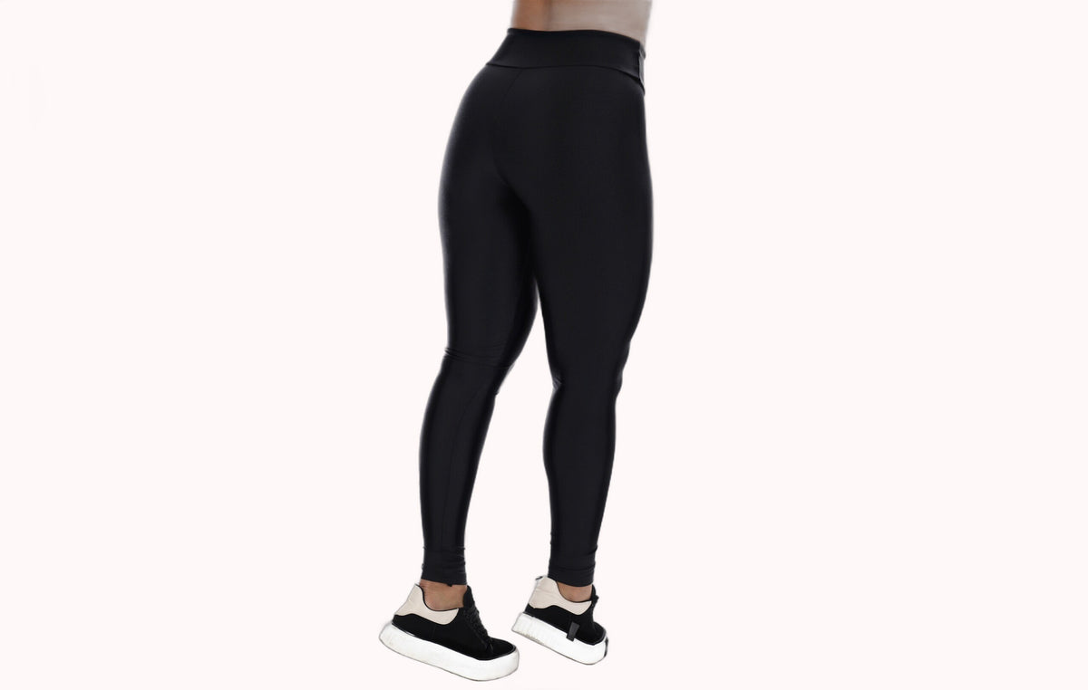 Calça Legging Preta com Laço