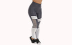 Calça Legging cinza com brilho – Doce Malícia