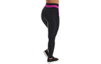 Calça legging com bolso roxo em Preto – Doce Malícia