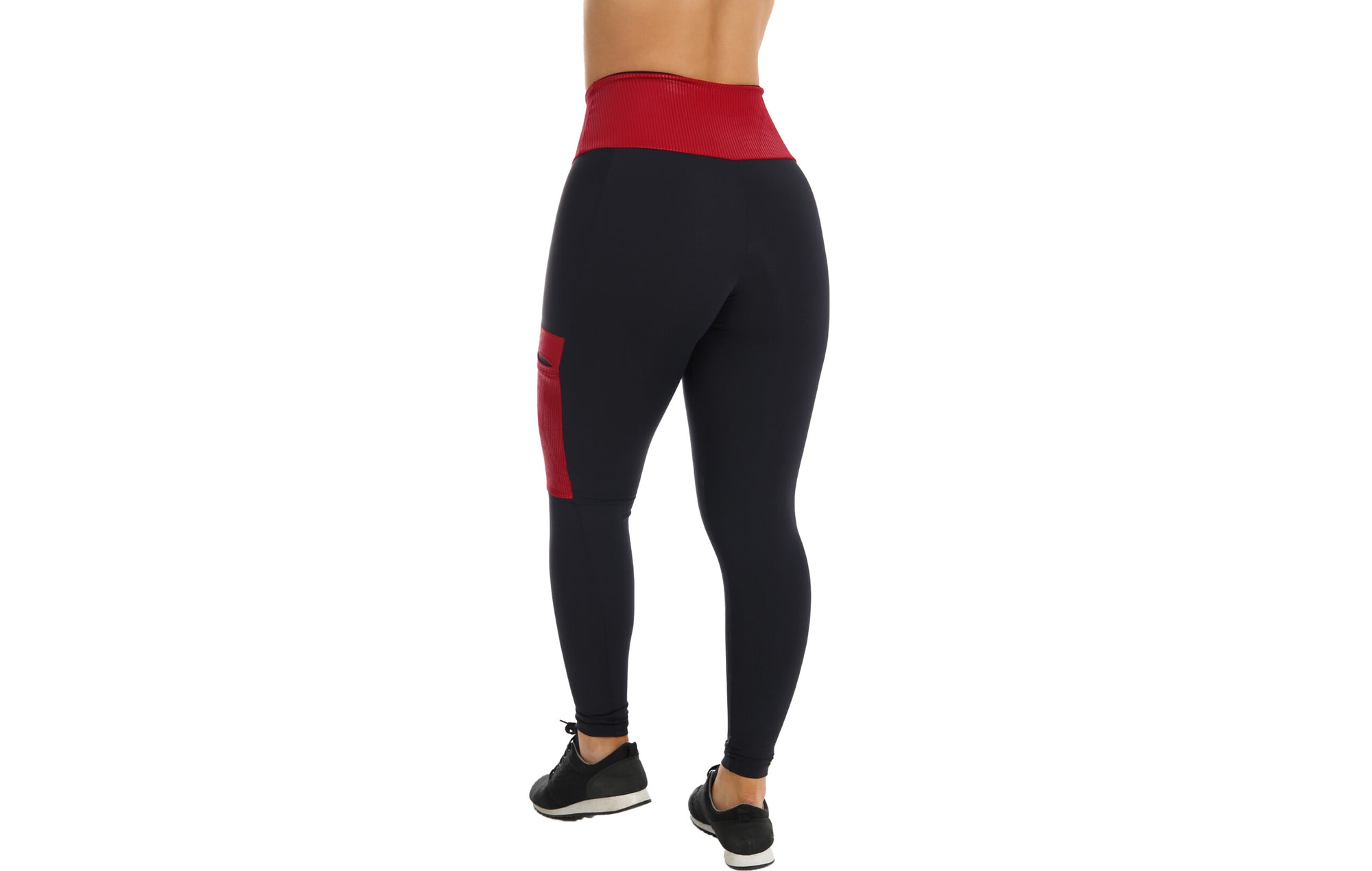 Calça Legging com Cós em em Preto – Doce Malícia