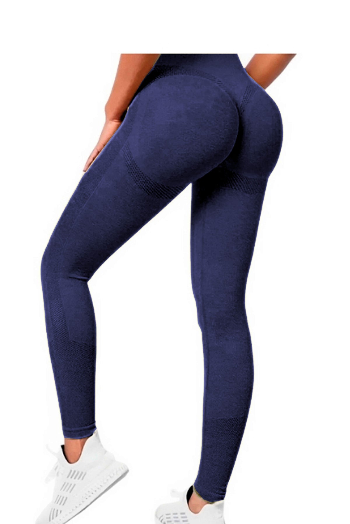 Calça Legging Levanta Bumbum Zero Transparência em azul – Doce Malícia