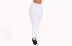 Calça legging pedaleira branca – Doce Malícia