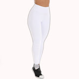 Calça legging pedaleira branca – Doce Malícia