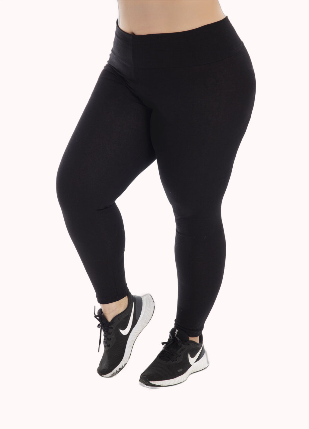 Calça Legging de Algodão Plus Size – Doce Malícia