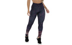Calça legging preta sublimada em Estampa digital – Doce Malícia