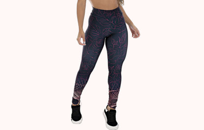 Calça legging preta sublimada – Doce Malícia