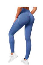 Calça Legging Levanta Bumbum Zero Transparência em azul – Doce Malícia