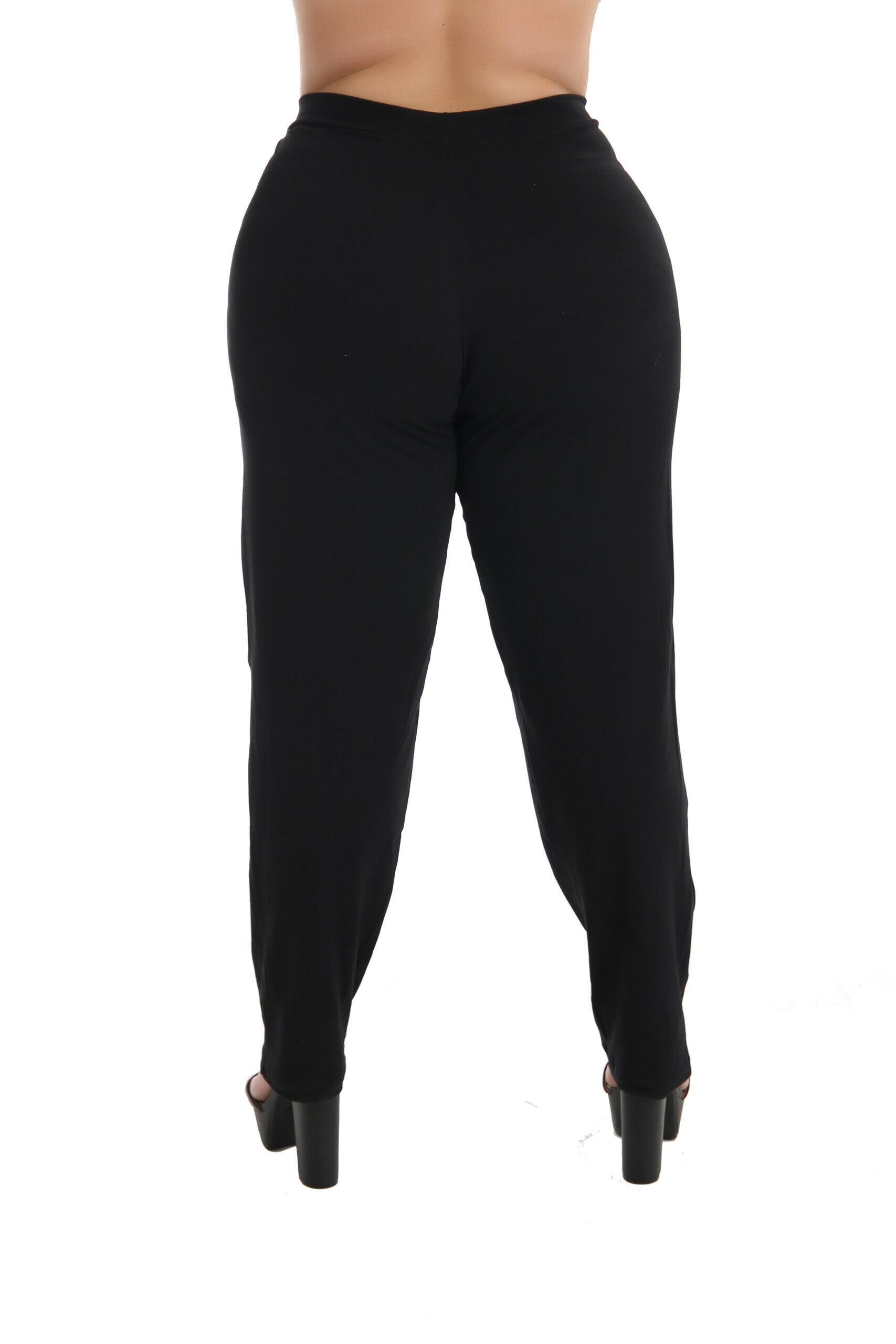 Calça Plus Size Montaria Feminina em Preto – Doce Malícia