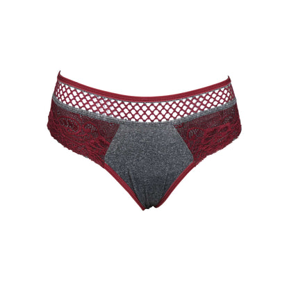 Calcinha com renda e elástico sport em Branco – Doce Malícia