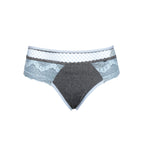 Calcinha com renda e elástico sport em Branco – Doce Malícia
