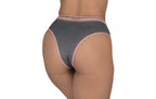 Calcinha com renda e elástico sport em Branco – Doce Malícia