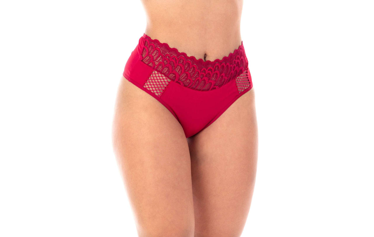 Calcinha conforto charmosa em Branco – Doce Malícia