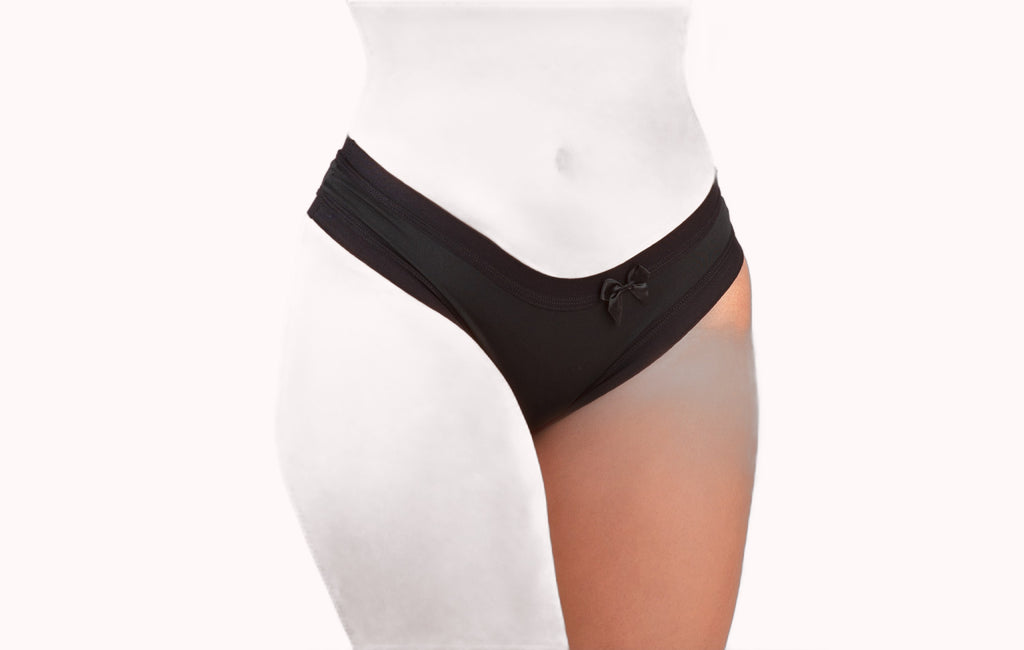 Calcinha de microfibra com aviamento estilo conforto – Doce Malícia