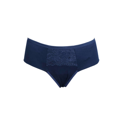 Calcinha em microfibra conforto em azul-Marinho – Doce Malícia