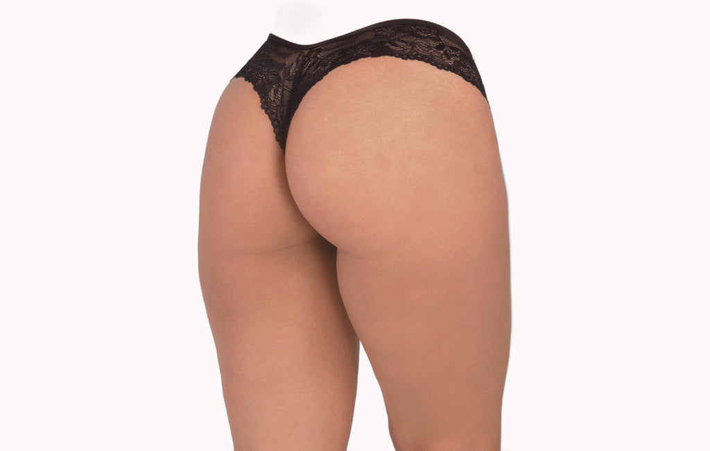 Calcinha em renda com elástico na cintura – Doce Malícia