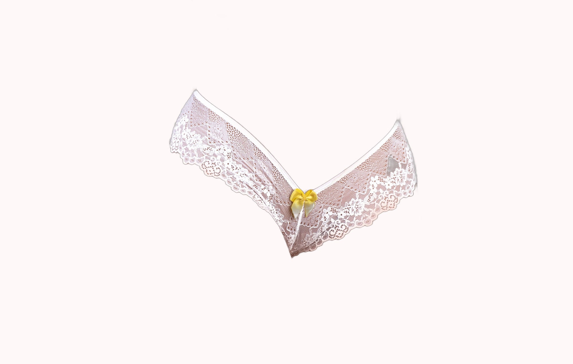 Calcinha em renda com laço – Doce Malícia