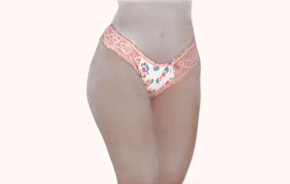 Calcinha estampada com aviamento cerejeira – Doce Malícia
