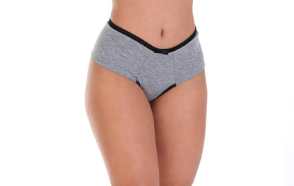 Calcinha mescla conforto em Branco – Doce Malícia